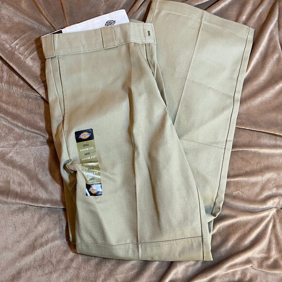 Dickies Mens Loose Fit Double Knee Twill Work Pant - 32W 32L NWT - Picture 9 of 10